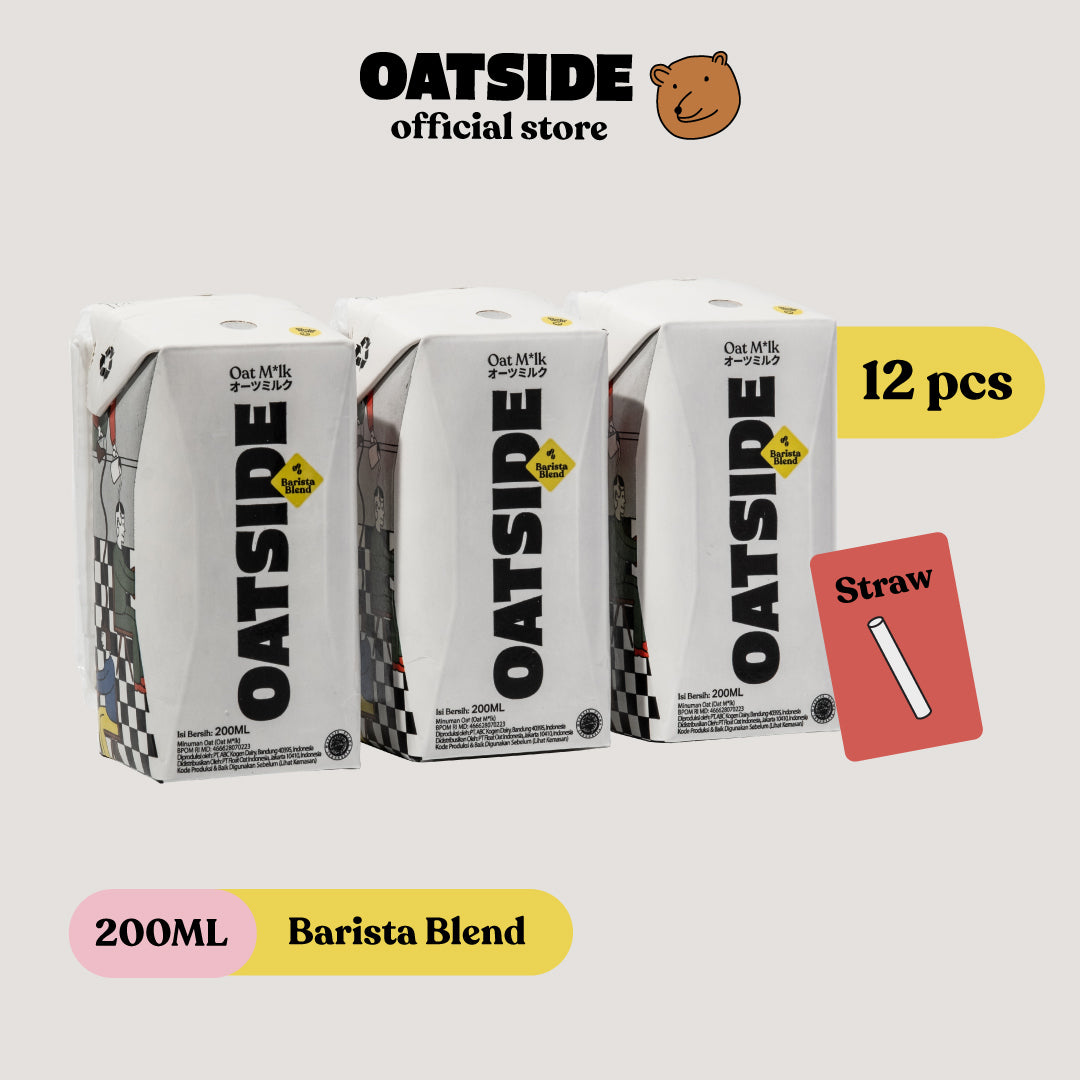 OATSIDE Barista Blend (12 x 200ml) (Straw Packaging)