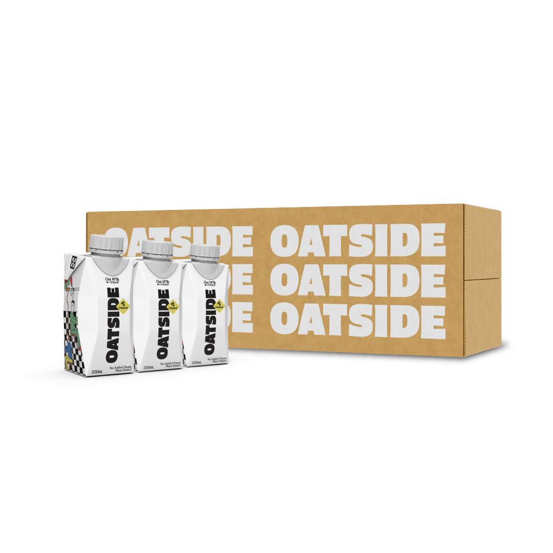 (PAY 3 GET 4) OATSIDE Barista Blend (4 x 24 x 200ml) (Kemasan Tutup Botol)