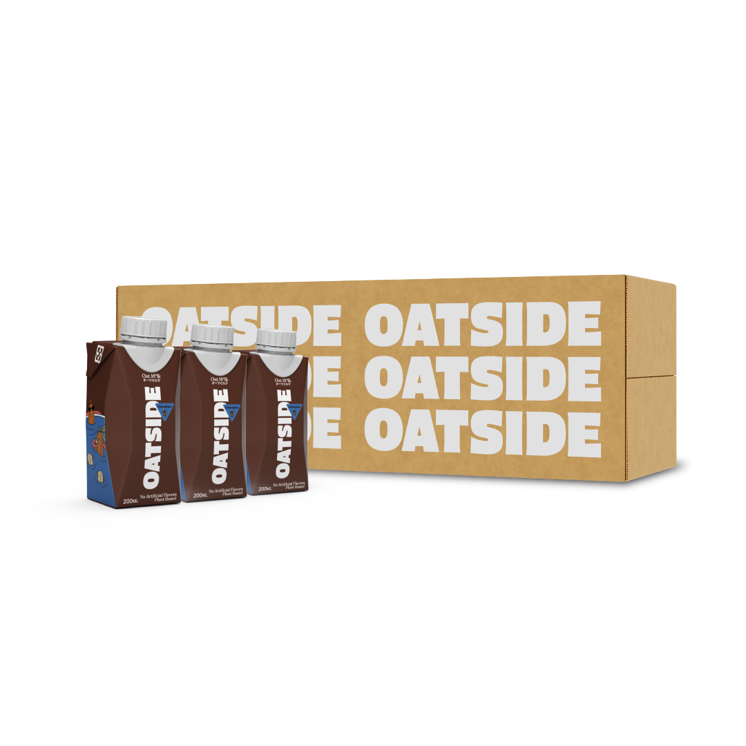 (PAY 3 GET 4) OATSIDE Chocolate (4 x 24 x 200ml) (Kemasan Tutup Botol)