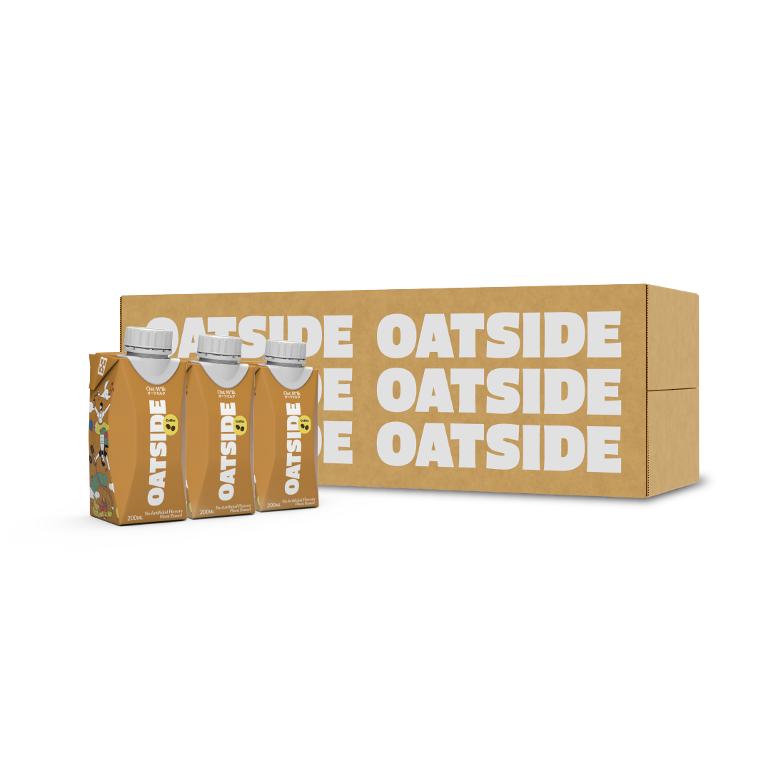 Buy 4 Pay 3 - OATSIDE Coffee (24 x 200ml) (Bottle Cap Packaging)