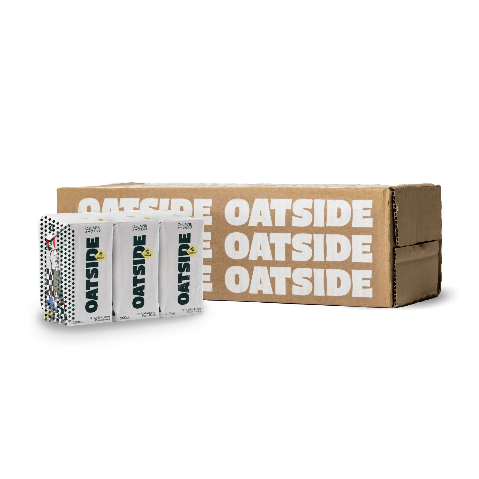 Buy 4 Pay 3 - OATSIDE Barista Blend (24 x 200ml) (Straw Packaging)