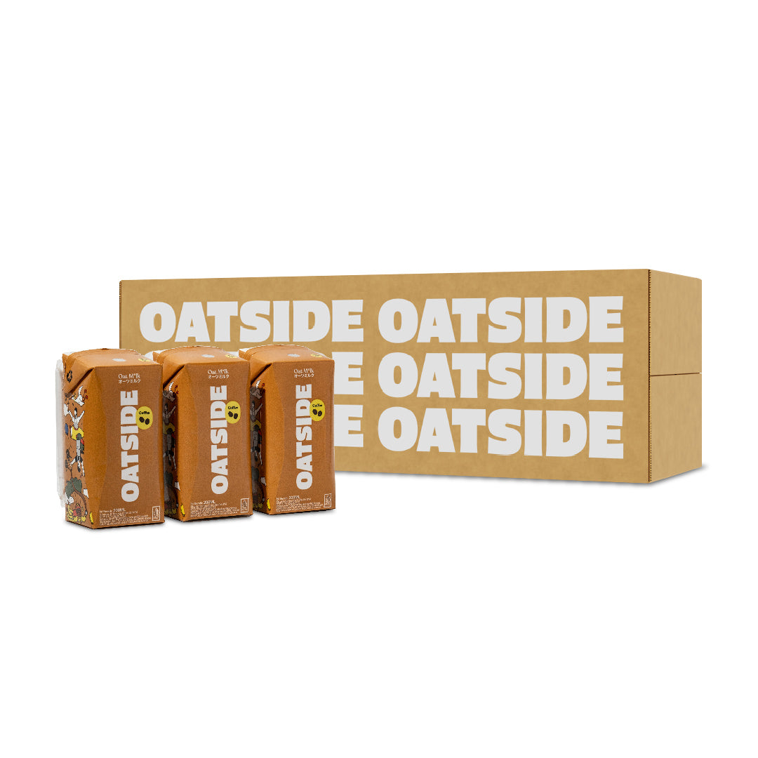 Buy 4 Pay 3 - OATSIDE Coffee (24 x 200ml) (Straw Packaging)