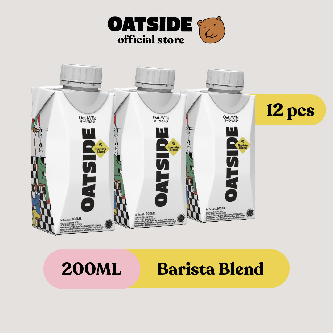 OATSIDE Barista Blend (12 x 200ml) ( Kemasan Tutup Botol )