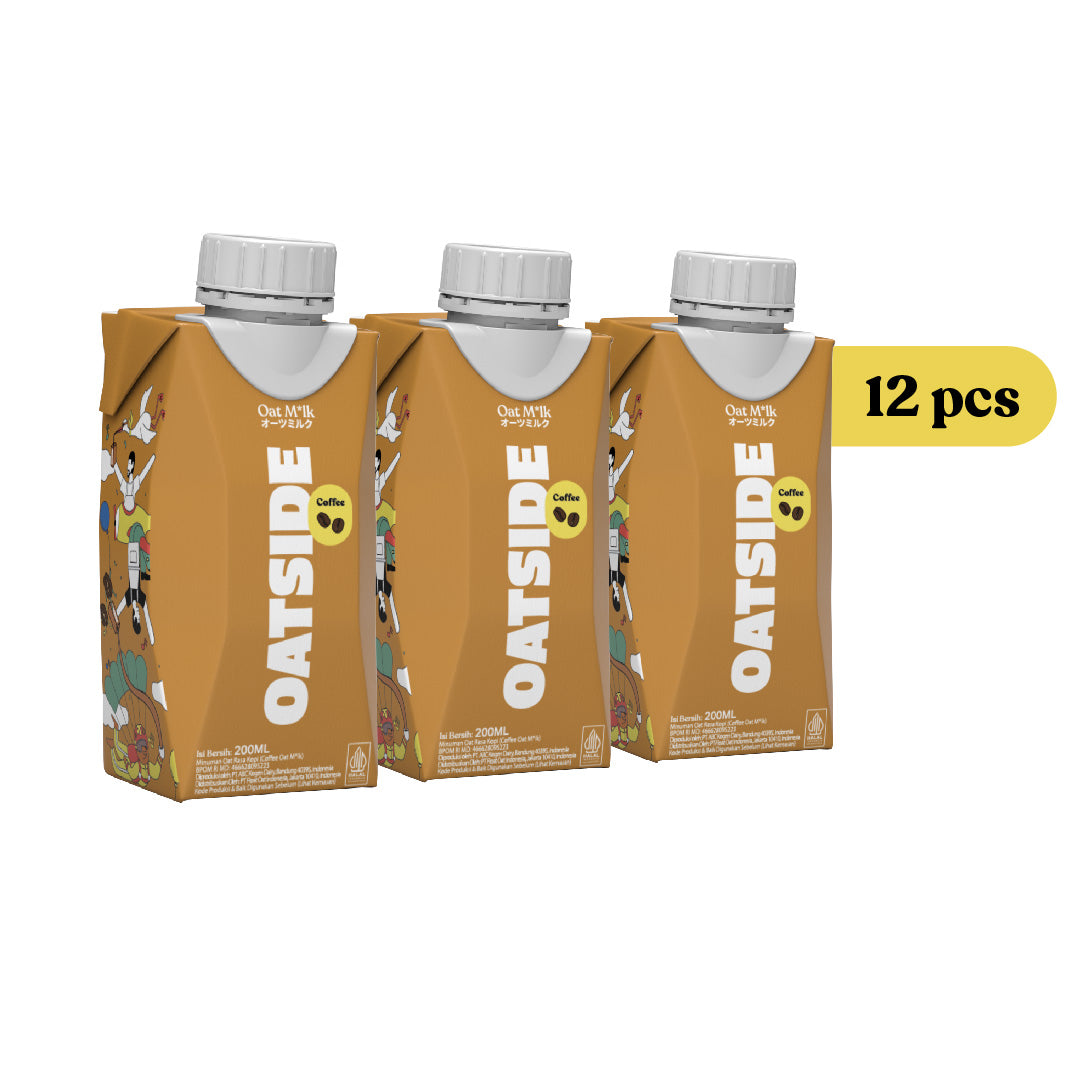 OATSIDE Coffee (12 x 200ml) (Kemasan Tutup Botol)