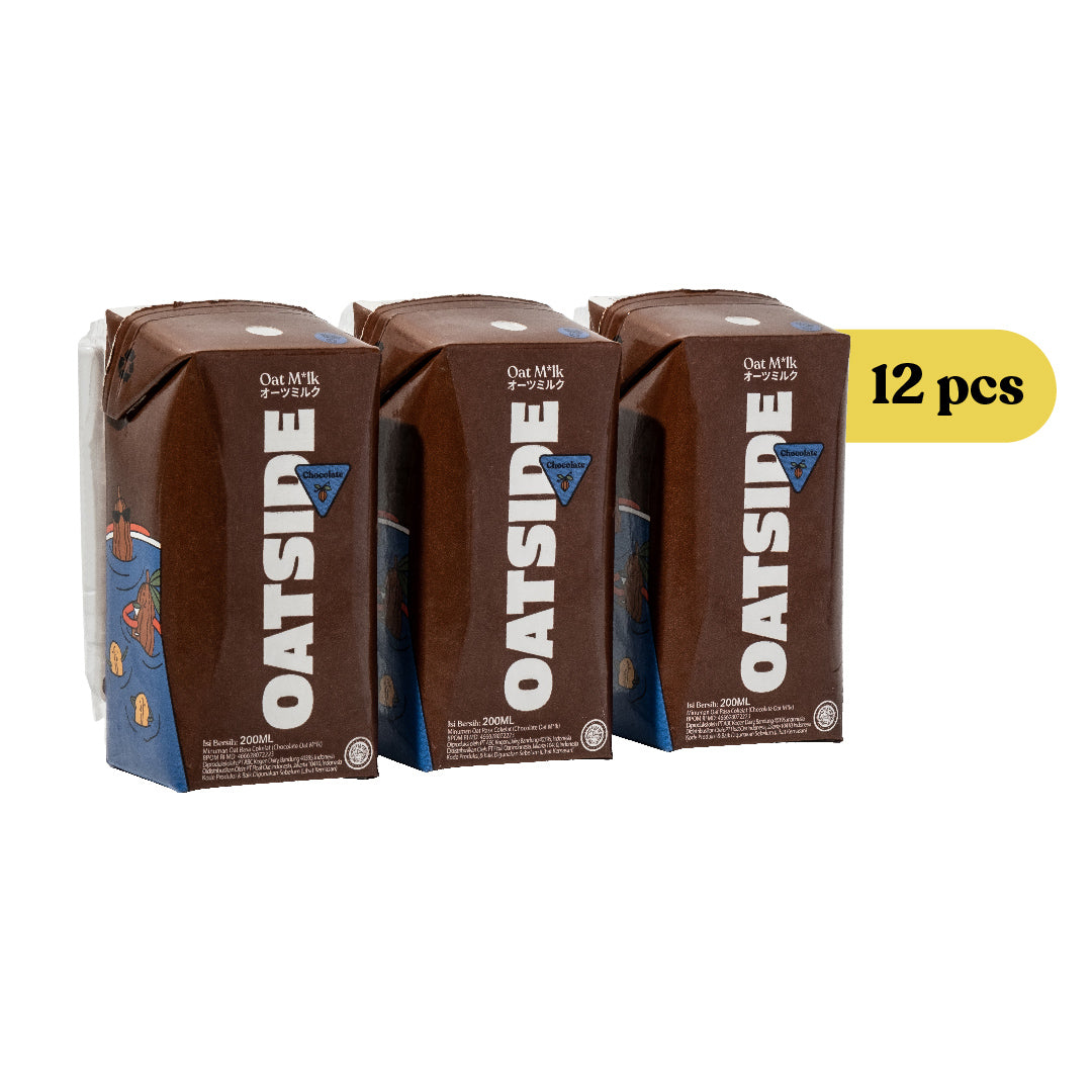 OATSIDE Chocolate (12 x 200ml) (Straw Packaging)