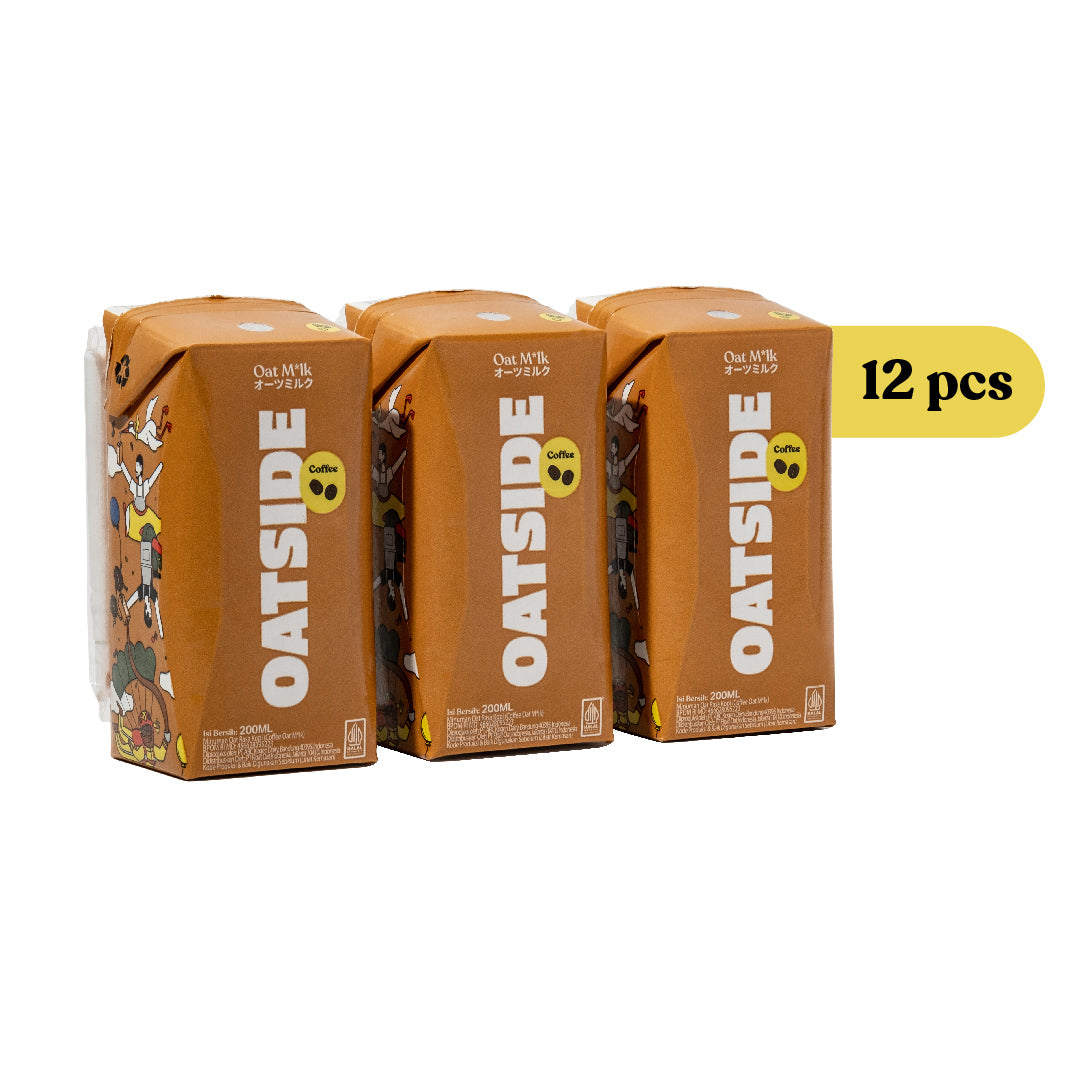 OATSIDE Coffee (12 x 200ml) (Straw Packaging)